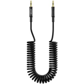 تصویر کابل صوتی AUX مارپیچ پورودو 3.5mm 