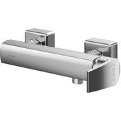 تصویر شودر شیر توالت یونیک پلاس کروم مات 