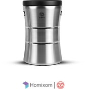 تصویر ظرف برنج استیل اورانوس مدل کلاسیک 