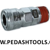 تصویر کوپلینگ مادگی شلنگ فنری رزوه بیرون 1/2 اینچ تی اچ بی THB اصل تایوان مدل 40SM 