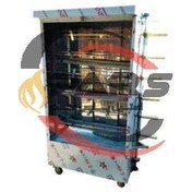 تصویر جوجه گردان ۶ سیخ استیل 