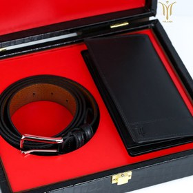 تصویر ست دو تیکه مدیریتی چرم طبیعی 