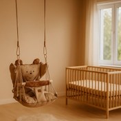 تصویر تاب قاصدک خرسی گهواره شو کد ۱۰b 