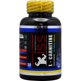 تصویر قرص ال کارنیتین 1000 میلی گرم آی اس اس اسپورت نوتریشن 30 عددی L-CARNITINE