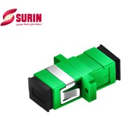 تصویر آداپتورفیبرنوری سینگل مودSC/SC/SX/APC - سبز ADAPTOR SC/SC/SX/SM/APC