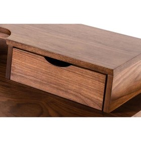 تصویر میز کارشناسی چوبی 