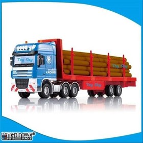 تصویر ماکت راهسازی فلزی - تریلی حمل الوار - مقیاس 1.50 کایدویی - Log Transporter 