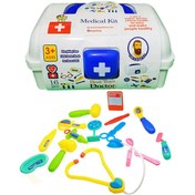 تصویر ست اسباب بازی پزشکی دکتر ارنست ا Medical kit best toys Dr ernest Medical kit best toys Dr ernest