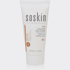 تصویر سرم روشن کننده ویتامین سی سسکین Soskin C20 Brightness Vitality Serum 30ml 