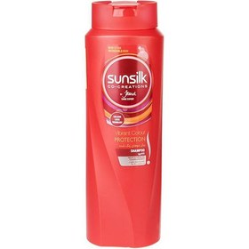 تصویر شامپو مناسب موهای رنگ شده سان سیلک 600 میلی لیتر Sunsilk Vibrant Color Protection Shampoo 600 ml