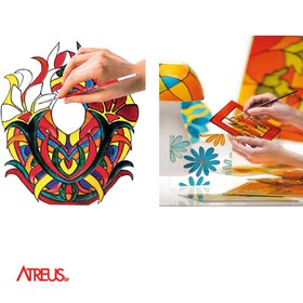 تصویر رنگ ویترای پ ب او شماره 25 pebeo 