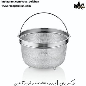 تصویر آبکش گرد 21.5 سانتی متری دسته دار تویستی کرکماز KORKMAZ Twisty 21.5 cm Strainer