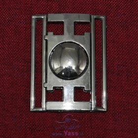 تصویر سگک جفتی پلاستیکی دودی 