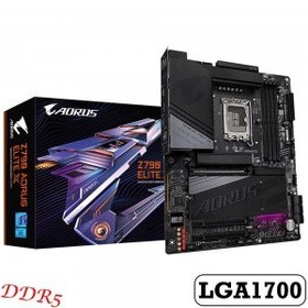 تصویر مادربرد گیگابایت مدل Z790 AORUS ELITE X Gigabyte Z790 AORUS ELITE X Motherboard