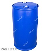 تصویر بشکه ال رینگ 240 لیتری نگهداری مایعات L-Ring 240 liter liquid storage barrel