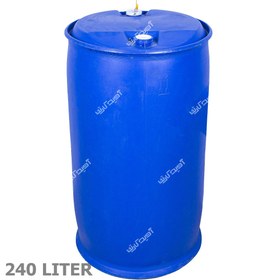 تصویر بشکه ال رینگ 240 لیتری نگهداری مایعات L-Ring 240 liter liquid storage barrel