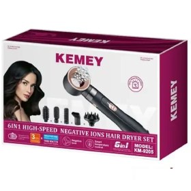 تصویر سشوار حرفه ای 6کاره کیمی مدل KM-9205 Kemey