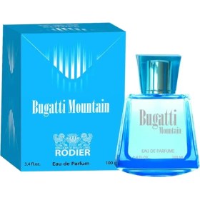 تصویر ادو پرفیوم مردانه مدل Bugatti Mountain حجم 100 میل رودیر Rodier Bugatti Mountain Eau De Parfum For Men 100ml