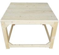 تصویر کرسی چوبی تمام چوب روسی - سبز Russian all-wooden wooden chair