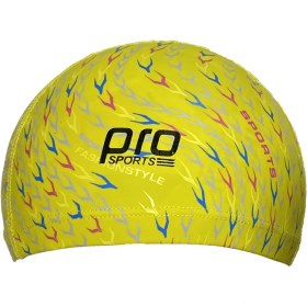 تصویر کلاه شنا پرو اسپورتز مدل PU پارچه ای 