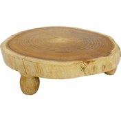 تصویر تخته سرو روستیک پایه دار کد B 