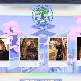 تصویر فوتوکارت پولاروید کی پاپ بلک پینک لیسا چهار عددی کد 2 