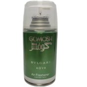 تصویر اسپری خوشبو کننده هوا گومش Gomosh با رایحه Bvlgari Aqva حجم 250ml 