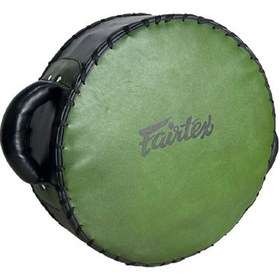 تصویر میت رینگ پد چرم طبیعی طرح FAIRTEX سبز 