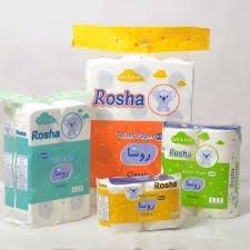 تصویر دستمال 6 قلو اقتصادی روشا ROSHA