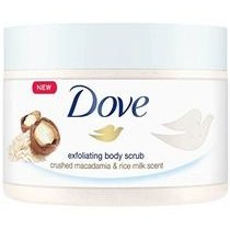 تصویر اسکراب بدن داو مدل Macadamia Nut & Rice Milk حجم ۲۲۵ میلی‌لیتر 
