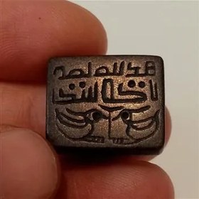 تصویر سنگ حدید خطی قدیمی کمیاب 