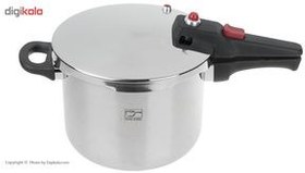 تصویر زودپز پارس استیل مدل پرشيا (6 ليتر) Parssteel Pressure-Cooker 6 Litres Persia Model