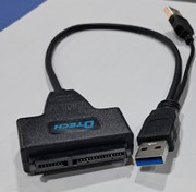 تصویر کابل تبدیل SATA به USB ۳ با طول ۲۵ سانتیمتر 