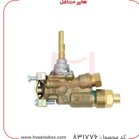 تصویر شیر اجاق گاز رومیزی 90 درجه ریاضت thermocouple valve 90 degree riazat