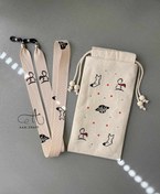 تصویر ست بند و کاور عینک طرح شازده‌ کوچولو 