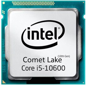 تصویر سی پی یو باکس اینتل مدل Core i5-10600 Intel Core i5-10600 Comet Lake LGA 1200 Box CPU