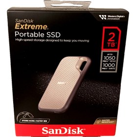 تصویر هارد اکسترنال Sandisk Extreme Go (SSD m.2) 2TB 