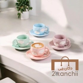 تصویر ماگ سرامیکی دفرمه ابر 