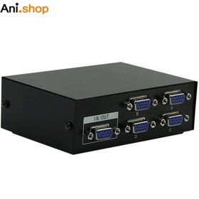 تصویر دیتا سوئیچ ۴ پورت VGA (مخصوص کیس وDVR و NVR) کد 851 71744