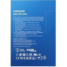 تصویر اس اس دی سامسونگ Samsung 990 EVO 2TB Gen 4.0/5.0 5000MB/s Samsung NVMe 990 EVO 2TB Gen 4.0/5.0 5000MB/s