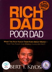 تصویر کتاب رمان انگلیسی پدر پولدار پدر فقیر Rich Dad Poor Dad 
