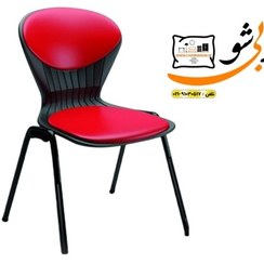 تصویر صندلی فلزی مدل صدفی(ثابت بدون دسته) جذاب و مدرن