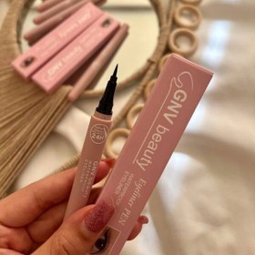 تصویر خط چشم ماژیکی ضدآب GNV Beauty 