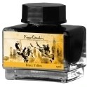 تصویر جوهر خودنویس رنگ Bruce Yellow پیرکاردین Pierrecardin Bruce Yellow 50 ml Ink Bottle