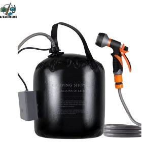 تصویر دوش کمپینگ قابل شارژ ۲۰ لیتری 