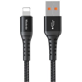 تصویر کابل تبدیل USB به لایتنینگ mcdodo طول 0.2 متر اصلی گارانتی شرکتی 