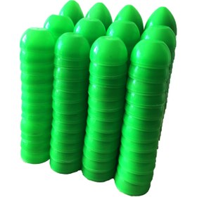 تصویر پوکه تخم مرغ شانسی مینی اگ آرمان - 100 عددی تکرنگ سبز 