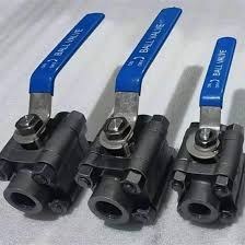 تصویر شیر گازی "2 اینچ کلاس 800 فولادی جوشی A105 SW BALL VALVE 2" #800 BODY A105 SW