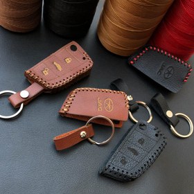 تصویر جاسوئیچی چرمی جک S3 