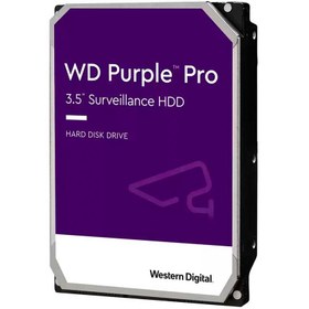 تصویر هارد اینترنال وسترن دیجیتال Purple Pro مدل Western Digital CMR ظرفیت 14 ترابایت Western Digital Purple Pro CMR 14TB 512MB Cache SATA III Internal HDD